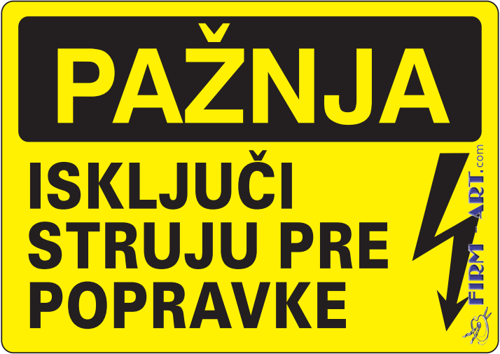 Opšte informacije - PAŽNJA ISKLJUČI STRUJU PRE POPRAVKE (Sito štampa firm-art.com) 